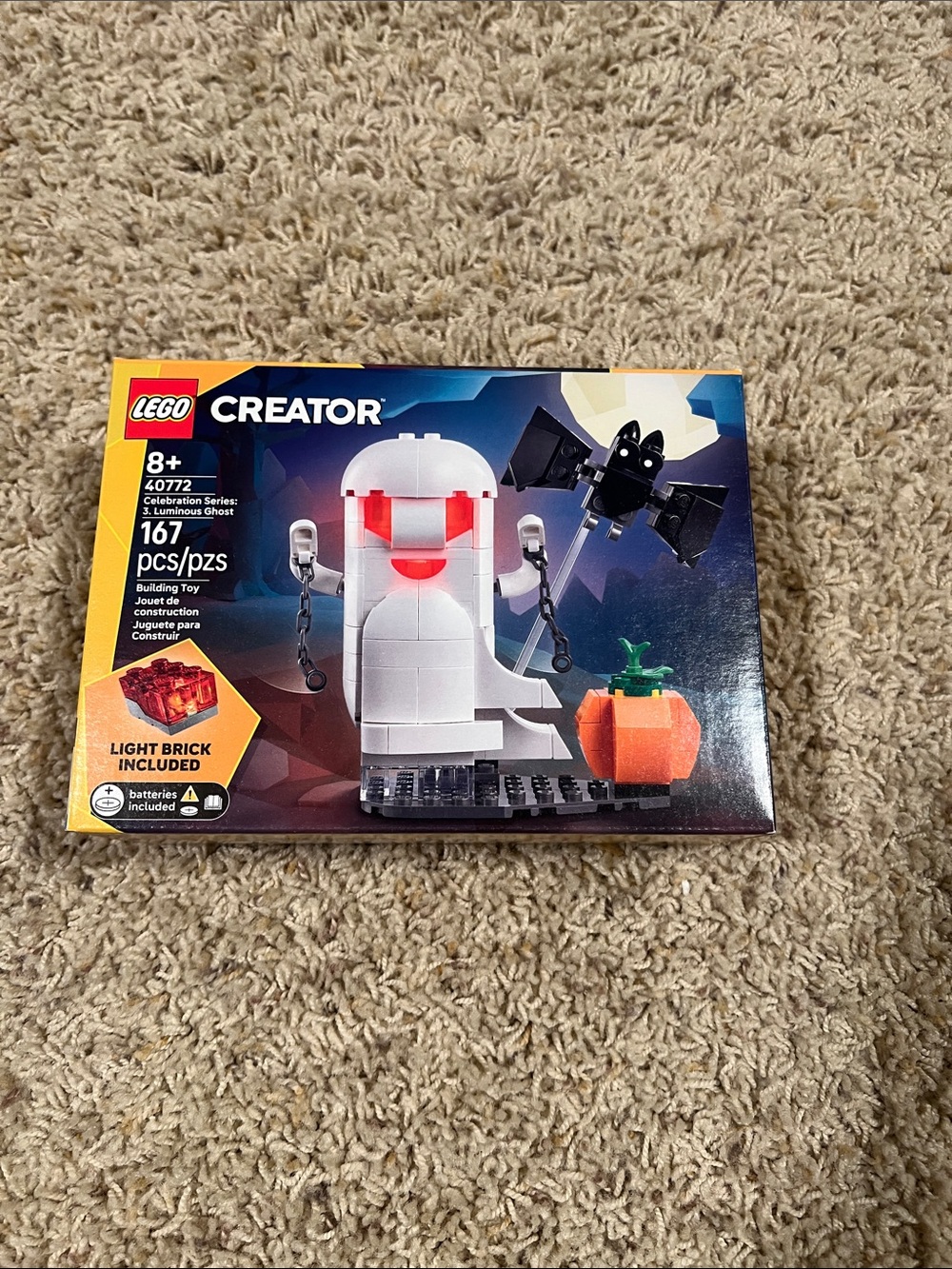 LEGO Creator White Ghost Halloween Build Set - 167 pcs